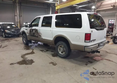 2000 Ford Excursion Limited из США, поврежденный, VIN 1FMSU43F8YED45694